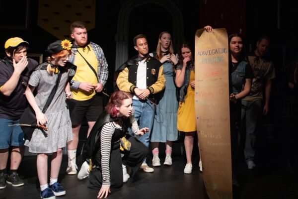 A scene from "Puffs," playing through Aug. 15 at Black Box Theatre. (credit: Capturing Fireflies Photography)