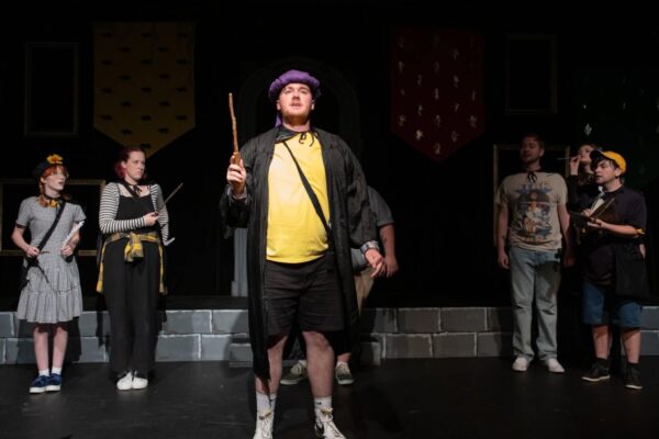 A scene from "Puffs," playing through Aug. 15 at Black Box Theatre. (credit: Capturing Fireflies Photography)
