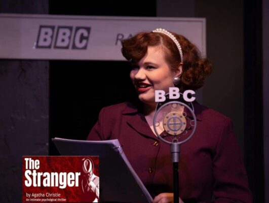 Storm Marie Baca was in "The Stranger" radio play at Black Box Theatre in March 2025. (credit: Capturing Fireflies Photography)