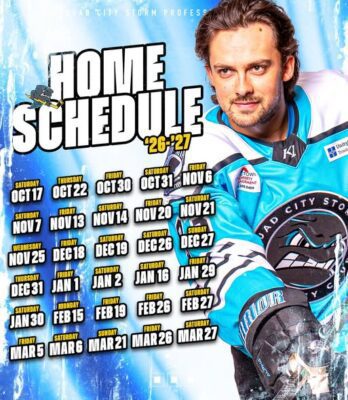 Quad City Storm Release Home Dates For The 2026-27 Season